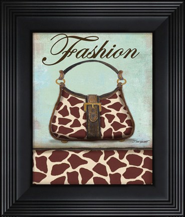 Framed Exotic Purse I - mini Print