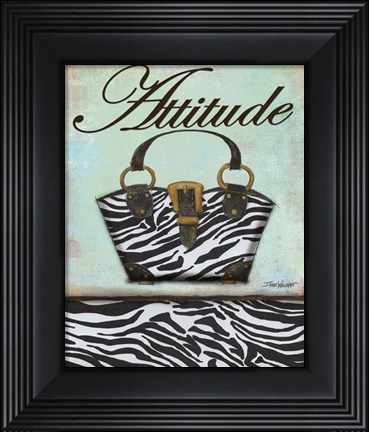 Framed Exotic Purse III - mini Print