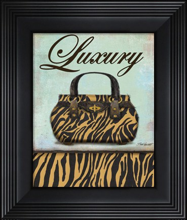 Framed Exotic Purse IV - mini Print