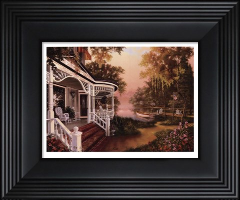 Framed Little Piece Of Heaven Print