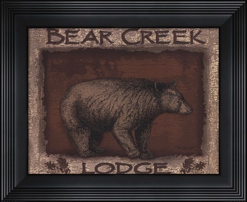 Framed Bear Creek- mini Print