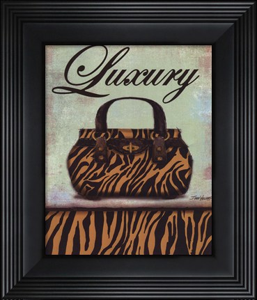 Framed Exotic Purse IV - mini Print