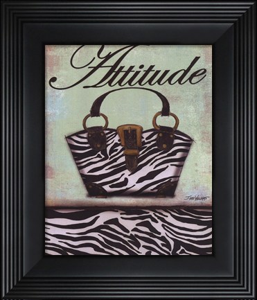 Framed Exotic Purse III - mini Print