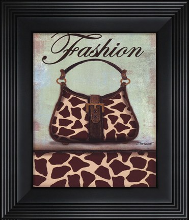 Framed Exotic Purse I - mini Print