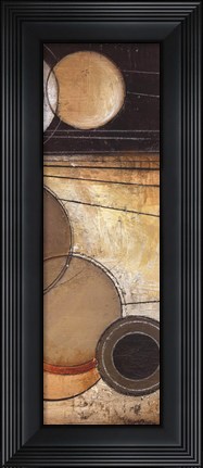 Framed Tangents II Print
