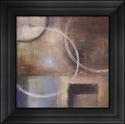 Framed Blue Sky I Bottom Print