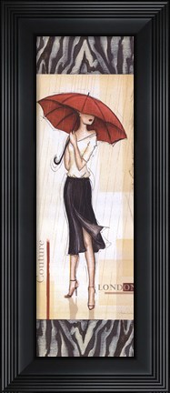 Framed London Fashion - mini Print