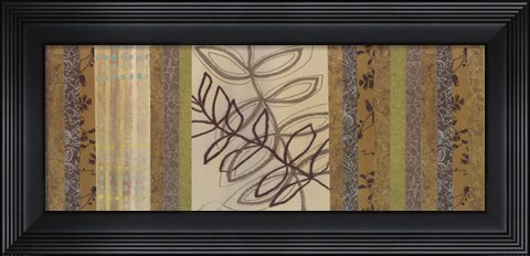 Framed Nature's Song I - mini Print