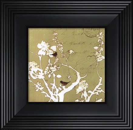 Framed Song Birds II - mini Print