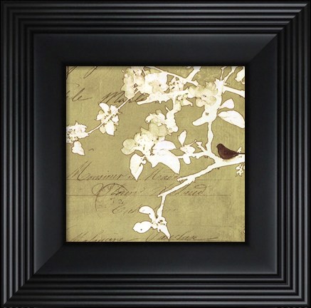 Framed Song Birds I - mini Print
