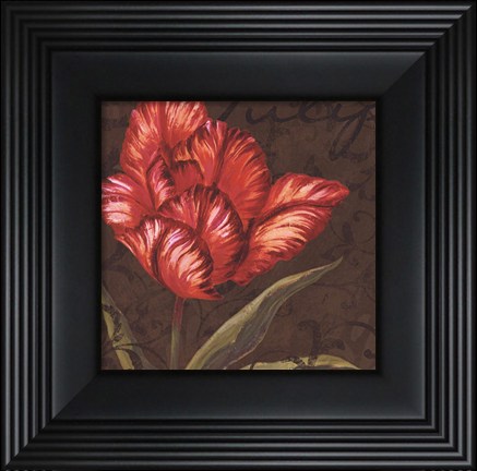 Framed Tulipa I - Mini Print