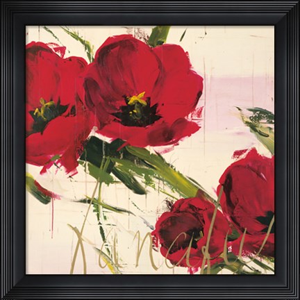 Framed Fanciful Garden Print
