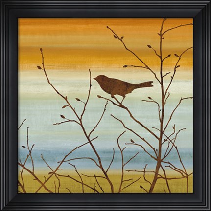 Framed Morning Song II Print