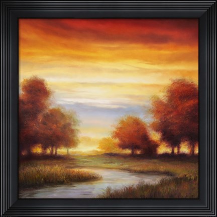 Framed Sundown I Print