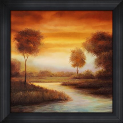 Framed Sundown II Print