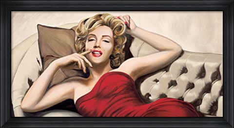 Framed Marilyn Monroe - Sweet Dream Print