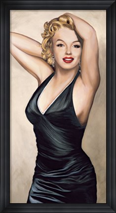 Framed Marilyn Monroe - Star Print