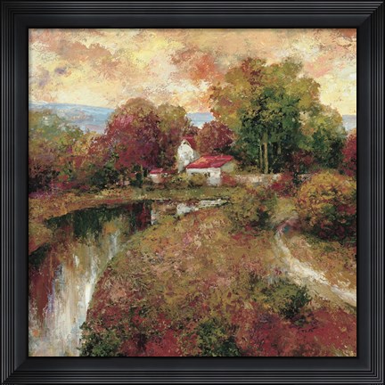 Framed American Country I Print