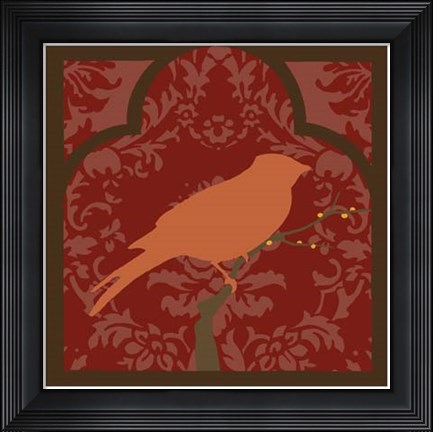Framed Moroccan Songbird I Print