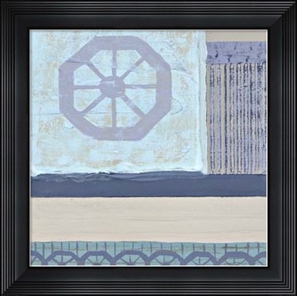Framed Decorative Asian Abstract I Print