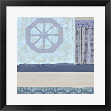 Framed Decorative Asian Abstract I Print