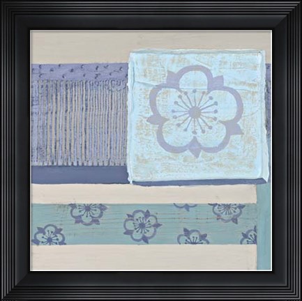 Framed Decorative Asian Abstract III Print