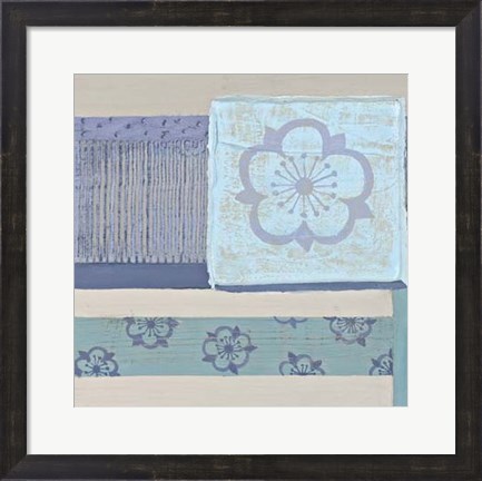 Framed Decorative Asian Abstract III Print