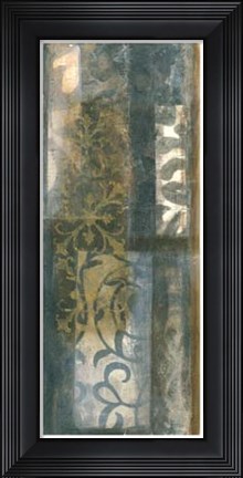 Framed Patterned Abstract I Print