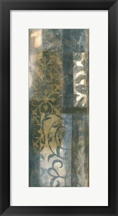 Framed Patterned Abstract I Print