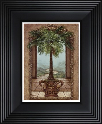 Framed Classical Palm Tree Print