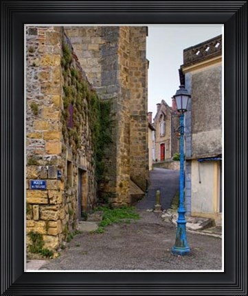 Framed Stone Walkways I Print