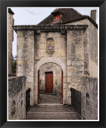 Framed Stone Walkways IV Print