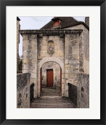 Framed Stone Walkways IV Print