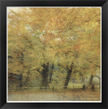 Framed English Countryside I Print