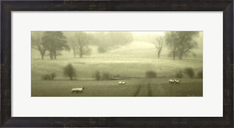 Framed English Countryside VI Print
