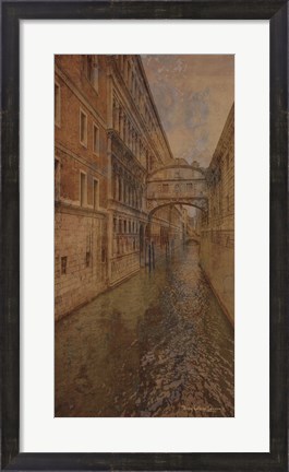 Framed Tour of Venice II Print