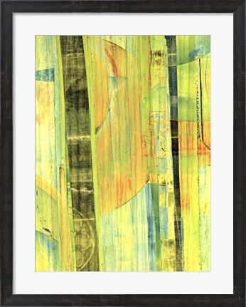 Framed Yellow Mix II Print
