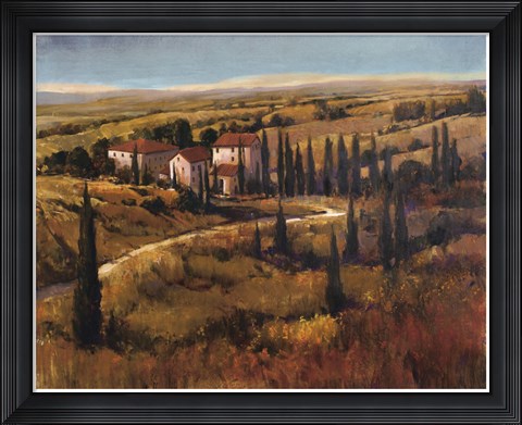 Framed Tuscany II Print