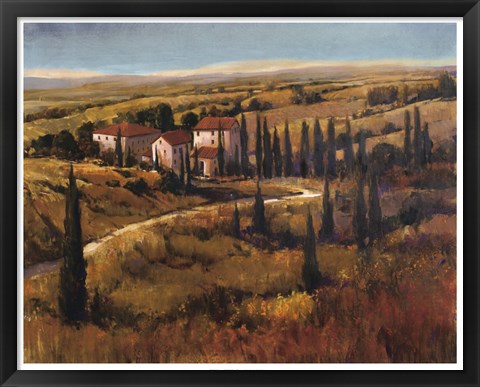 Framed Tuscany II Print