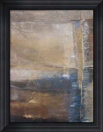 Framed Kinetic Stone I Print