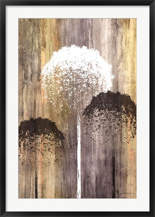 Framed Rustic Garden I Print