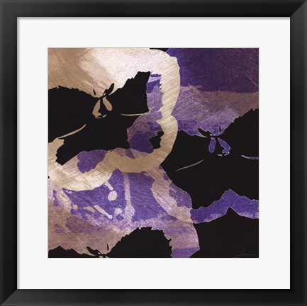 Framed Bloomer Tiles VII Print