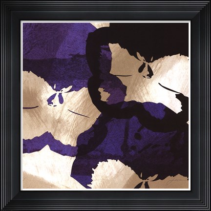 Framed Bloomer Tiles VIII Print