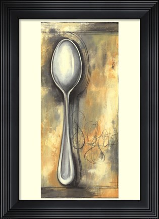 Framed Sophisticated Silver II Print