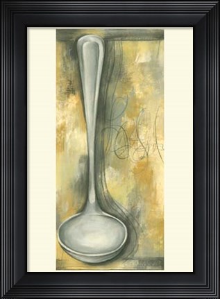 Framed Sophisticated Silver IV Print