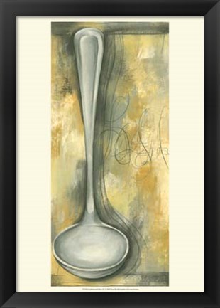 Framed Sophisticated Silver IV Print