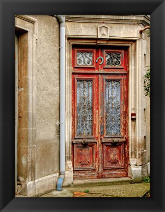 Framed Weathered Doorway I Print