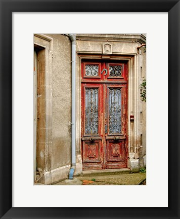 Framed Weathered Doorway I Print