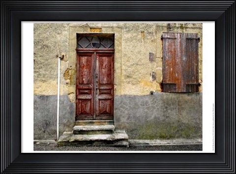 Framed Weathered Doorway IV Print