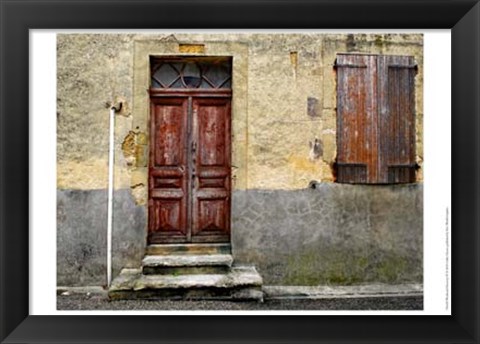 Framed Weathered Doorway IV Print